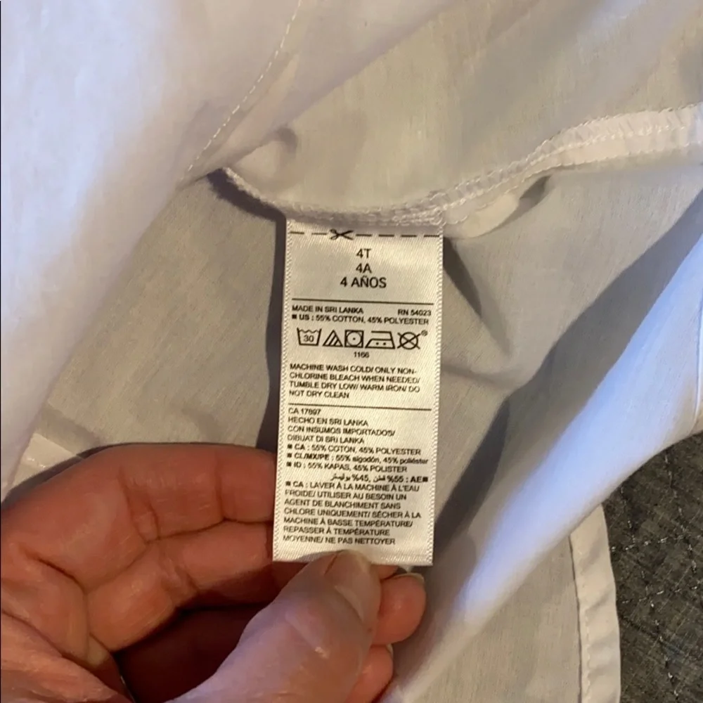 Patriotic button down collared shirt